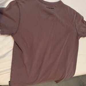 G-Star Men's Casual Brown/Burgundy Tee